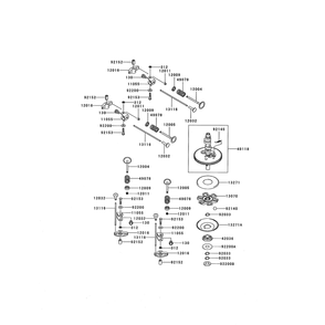 Engine >> Valve And Camshaft Diagram and Parts List for 893999  Cub Cadet Lawn Tractor